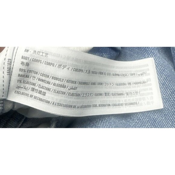 Abercrombie & Fitch Womens Ultra High Rise Ankle Straight Curve Love Jeans 27/4S - Picture 8 of 11